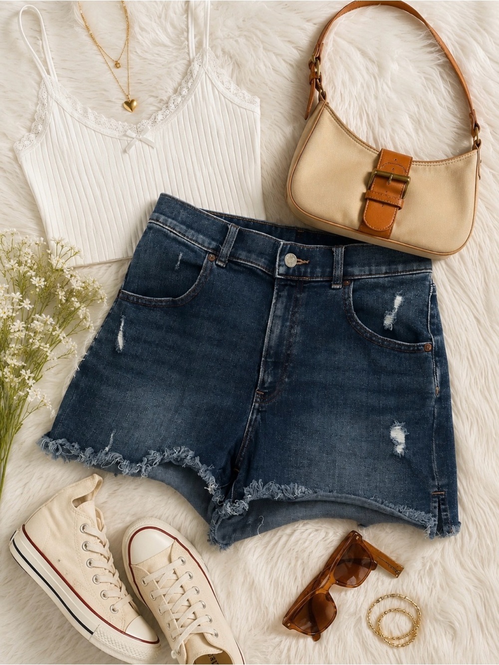 Super High Rise Mom Shorts